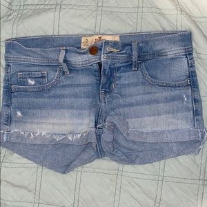Hollister jean shorts